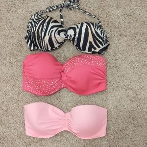 Bundle of 3 Victoria secret swimsuit tops
